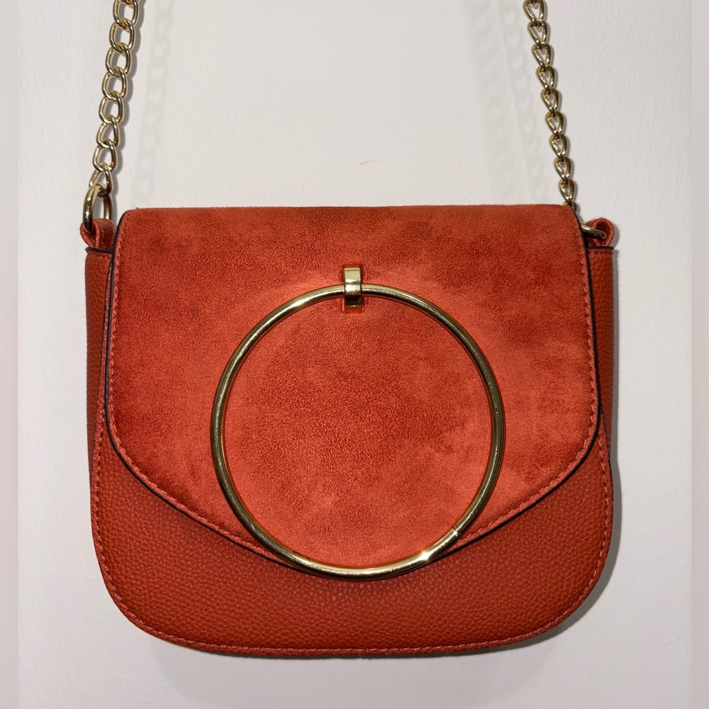 Primark Dark Orange Crossbody Bag